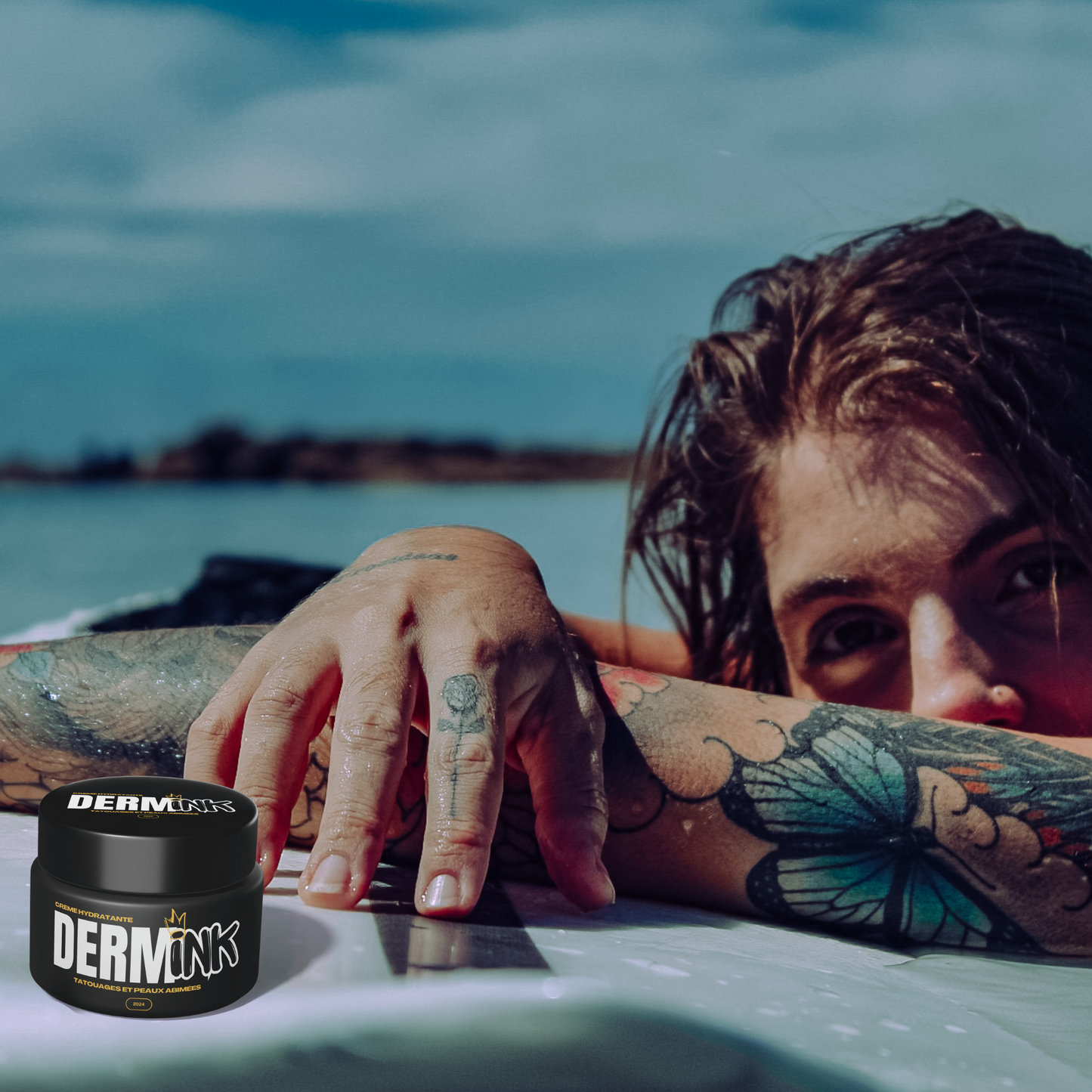 Crème hydratante apaisante Derm’Ink – 30 ml