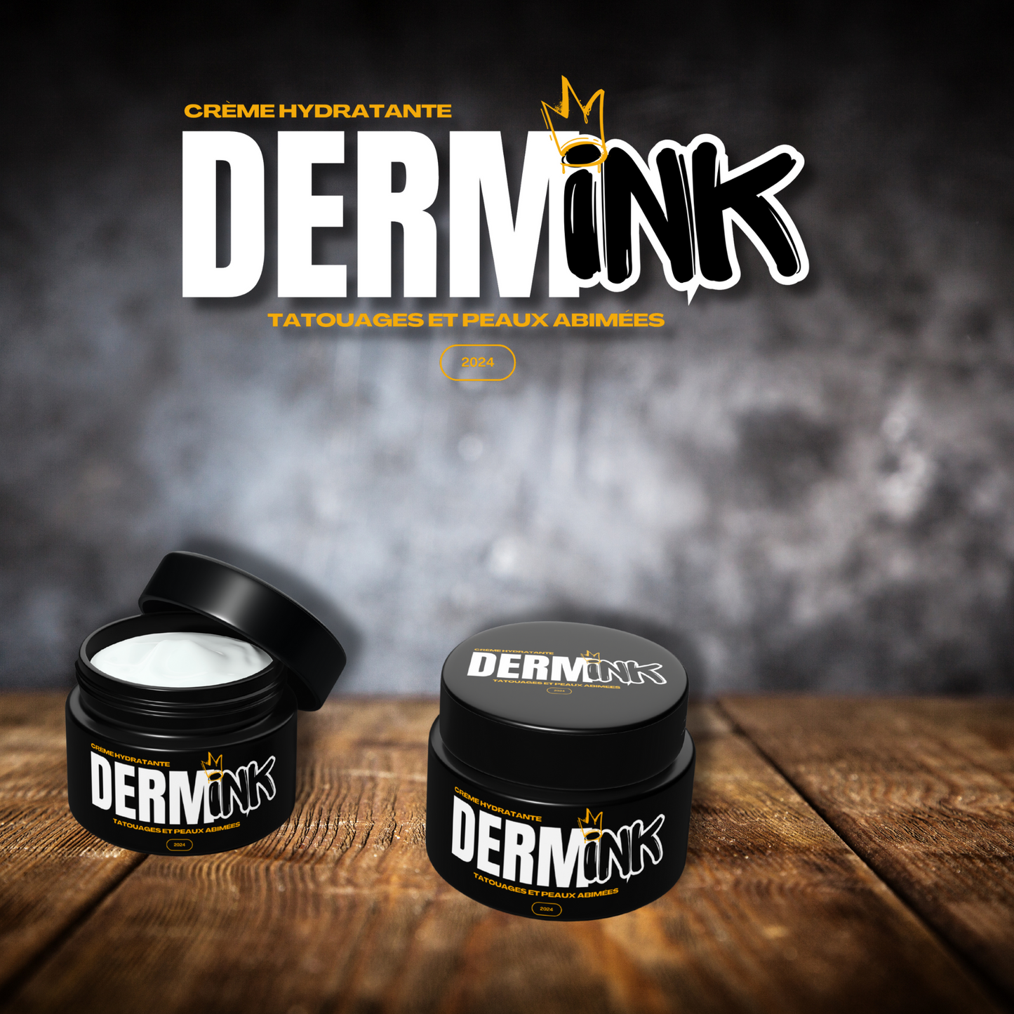 Crème hydratante apaisante Derm’Ink – 30 ml