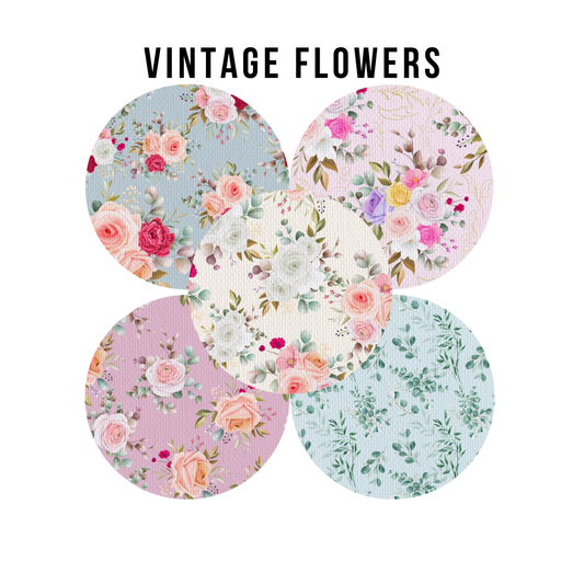 Patch pour CGM - Vintage Flowers